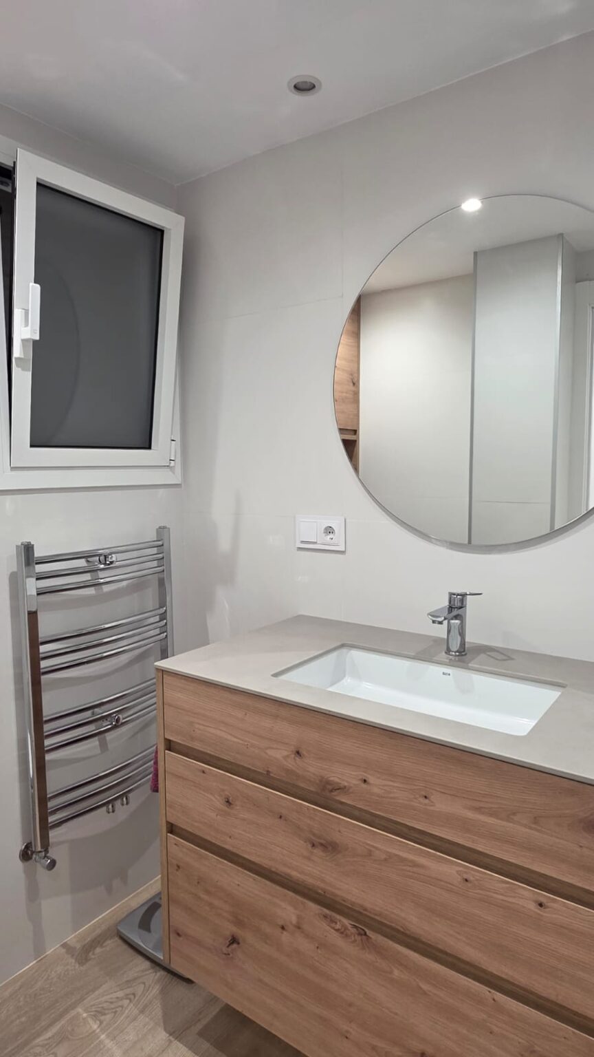 Proyecto de diseño y ejecución de reformas de baños para particulares en Mataró, Vilassar de Mar y alrededores